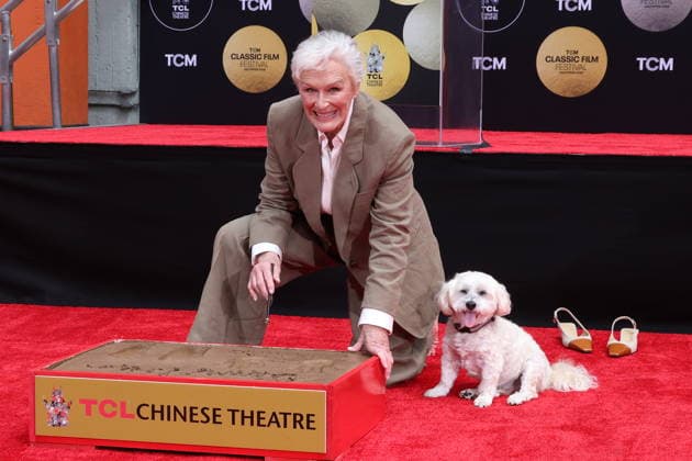 HOLLYWOOD, CALIFORNIA - MAY 01: Glenn Close attends the TCM Hand and Footprint Ceremony honoring Glenn Close at TCL Chinese Theatre on May 01, 2026 in Hollywood, California Credit: USA - ZUMAa123 20260501_zaa_a123_153 Copyright: xAdMediax