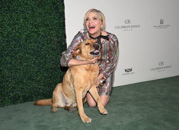 Calamigos Ranch Leading Hotels of the World Accreditation Celebration Selma Blair and Scout arriving to Calamigos Ranch Leading Hotels of the World Accreditation Celebration at Calamigos Ranch Resort & Spa on May 1, 2026 in Malibu, CA. Malibu Calamigos Ranch Resort & Spa California USA Copyright: xLISAxOConnor AFF-USA.comx