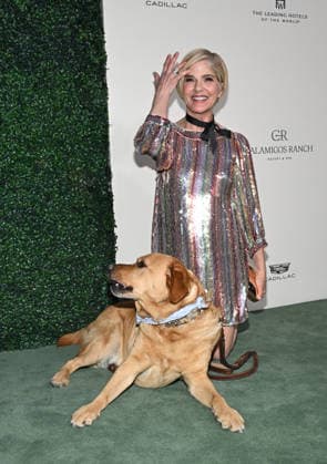 Calamigos Ranch Leading Hotels of the World Accreditation Celebration Selma Blair and Scout arriving to Calamigos Ranch Leading Hotels of the World Accreditation Celebration at Calamigos Ranch Resort & Spa on May 1, 2026 in Malibu, CA. Malibu Calamigos Ranch Resort & Spa California USA Copyright: xLISAxOConnor AFF-USA.comx
