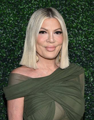 Calamigos Ranch Leading Hotels of the World Accreditation Celebration Tori Spelling arriving to Calamigos Ranch Leading Hotels of the World Accreditation Celebration at Calamigos Ranch Resort & Spa on May 1, 2026 in Malibu, CA. Malibu Calamigos Ranch Resort & Spa California USA Copyright: xLISAxOConnor AFF-USA.comx
