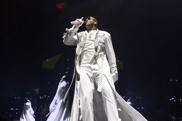 Akon performs at Co-Op Live Senegalese-American singer Akon performs at Co-Op Live, Manchester, England, 1st May 2026, Credit:Mike Gray Avalon  Copyright: xMikexGrayx xAvalonx 1095769632