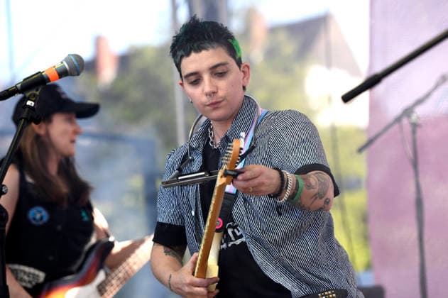 Ryan Cassata live at the 1 May Festival at the Faustgelände Hanover, 01 05 2026 Foto:xC.xNiehausx xFuturexImagex faust_6517