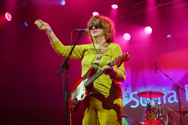 Gina Birch performing at Electric Ballroom in London LONDON, ENGLAND - MAY 01: Gina Birch performing at Electric Ballroom, Camden on May 01, 2026 in London, England. CAP MAR MAR Great Britain Copyright: xMartinxHarris CapitalxPicturesx