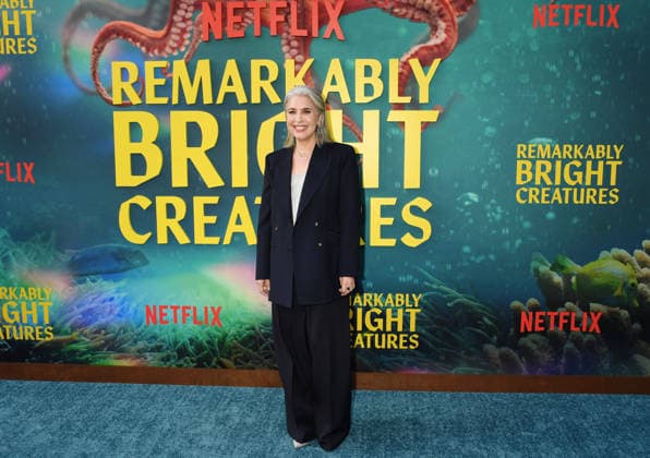 Los Angeles Premiere Of Netflix s Remarkably Bright Creatures - Arrivals LOS ANGELES, CALIFORNIA - APRIL 30: Olivia Newman attends the Los Angeles Premiere of Netflix s Remarkably Bright Creatures at the Netflix Tudum Theater on April 30, 2026 in Los Angeles, California., Credit:Jeffrey Mayer Avalon United States, CA, Los Angeles, Netflix Tudum Theater  Copyright: xJeffreyxMayerx xAvalonx 1095837000