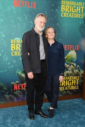 Los Angeles Premiere Of Netflix s Remarkably Bright Creatures - Arrivals LOS ANGELES, CALIFORNIA - APRIL 30: (L-R) Bill Pullman and Tamara Hurwitz attend the Los Angeles Premiere of Netflix s Remarkably Bright Creatures at the Netflix Tudum Theater on April 30, 2026 in Los Angeles, California., Credit:Jeffrey Mayer Avalon United States, CA, Los Angeles, Netflix Tudum Theater  Copyright: xJeffreyxMayerx xAvalonx 1095841857