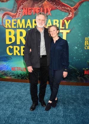 Los Angeles Premiere Of Netflix s Remarkably Bright Creatures - Arrivals LOS ANGELES, CALIFORNIA - APRIL 30: (L-R) Bill Pullman and Tamara Hurwitz attend the Los Angeles Premiere of Netflix s Remarkably Bright Creatures at the Netflix Tudum Theater on April 30, 2026 in Los Angeles, California., Credit:Jeffrey Mayer Avalon United States, CA, Los Angeles, Netflix Tudum Theater  Copyright: xJeffreyxMayerx xAvalonx 1095841885