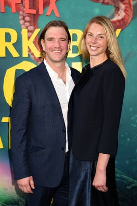 Los Angeles Premiere Of Netflix s Remarkably Bright Creatures - Arrivals LOS ANGELES, CALIFORNIA - APRIL 30: (L-R) Bryan Unkeless and Mandolin Beckner attend the Los Angeles Premiere of Netflix s Remarkably Bright Creatures at the Netflix Tudum Theater on April 30, 2026 in Los Angeles, California., Credit:Jeffrey Mayer Avalon United States, CA, Los Angeles, Netflix Tudum Theater  Copyright: xJeffreyxMayerx xAvalonx 1095842899