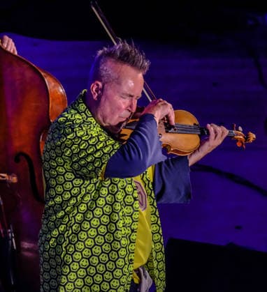 Nigel Kennedy. Cheltenham Jazz Festival. Cheltenham UK. 1 May 2026. B5776. Cheltenham Jazz Festival.Violin Virtuoso Nigel Kennedy celebrating his 70th birthday with Alec Dankworth, son of Johnny Dankworth & Cleo Lane. Entertaining a sell out Cheltenham T Nigel Kennedy. Cheltenham Jazz Festival. Cheltenham UK. 1 May 2026. B5776. Cheltenham Jazz Festival.Violin Virtuoso Nigel Kennedy celebrating his 70th birthday with Alec Dankworth, son of Johnny Dankworth & Cleo Lane. Entertaining a sell out Cheltenham Town audience., Credit:Charlie Bryan Avalon  Copyright: xCharliexBryanx xAvalonx 1095850070