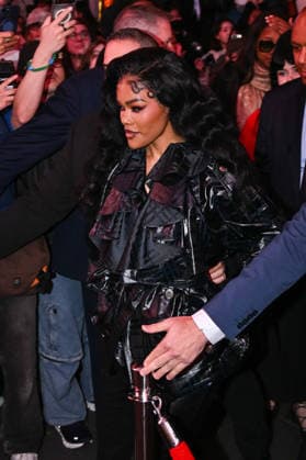 Teyana Taylor Arrivals and exits at Vogues Pre Met Gala Party at Madame Tussauds in Times Square in New York City, NY, USA, May 1, 2026 Gedeon Taieb Bestimage Celebs attending Vogues Pre Met Gala Party at Madame Tussauds in Times Square, New York New York Etats Unis  Copyright: xGedeonxTaiebx xBestimagexGedeonxTaiebx xBestimagex
