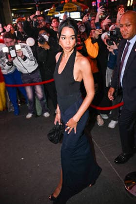 Laura Harrier Arrivals and exits at Vogues Pre Met Gala Party at Madame Tussauds in Times Square in New York City, NY, USA, May 1, 2026 Gedeon Taieb Bestimage Celebs attending Vogues Pre Met Gala Party at Madame Tussauds in Times Square, New York New York Etats Unis  Copyright: xGedeonxTaiebx xBestimagexGedeonxTaiebx xBestimagex