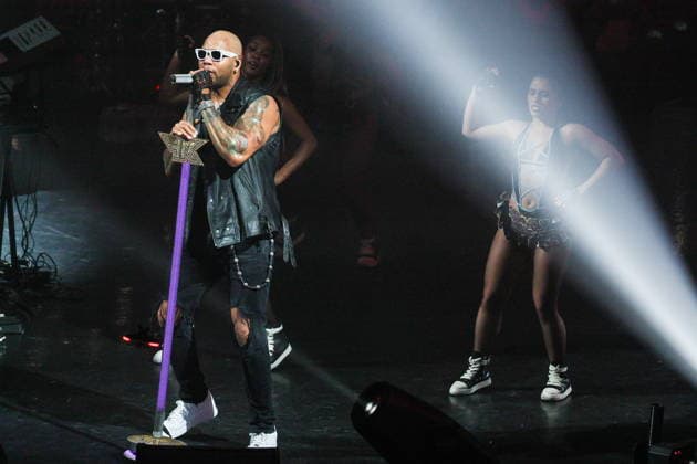 RUSSIA, MOSCOW - MAY 2, 2026: American rapper Flo Rida performs during a concert at CSKA Arena Moscow Russia  - ZUMAt113 20260502_zaa_t113_323 Copyright: xSergeixBulkinx