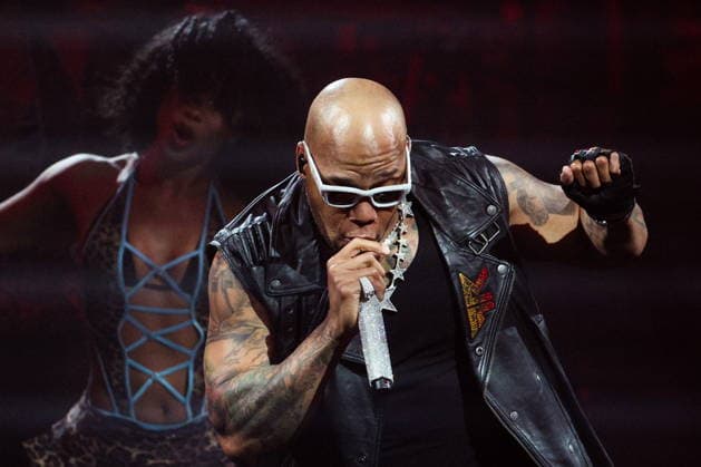 RUSSIA, MOSCOW - MAY 2, 2026: American rapper Flo Rida performs during a concert at CSKA Arena Moscow Russia  - ZUMAt113 20260502_zaa_t113_331 Copyright: xSergeixBulkinx