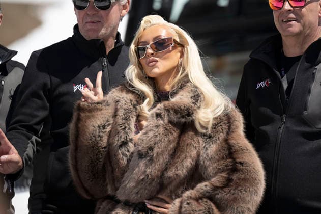 Christina Aguilera live at the Top of the Mountain Closing Concert 2026 on the Ischgl Stage on the Idalp Ischgl, 02 05 2026 Foto:xP.xFrauchigerx xFuturexImagex aguilera_6501
