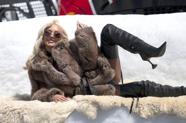 Christina Aguilera live at the Top of the Mountain Closing Concert 2026 on the Ischgl Stage on the Idalp Ischgl, 02 05 2026 Foto:xP.xFrauchigerx xFuturexImagex aguilera_6505