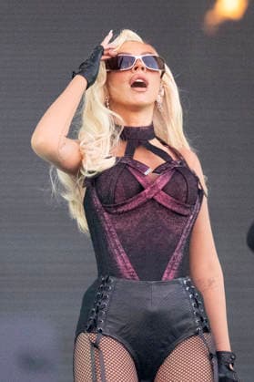 Christina Aguilera live at the Top of the Mountain Closing Concert 2026 on the Ischgl Stage on the Idalp Ischgl, 02 05 2026 Foto:xP.xFrauchigerx xFuturexImagex aguilera_6539