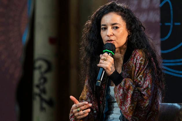 News Bilder des Tages Lamya Essemlali for Sea Shepherd s 20th Anniversary - Bordeaux Sea Shepherd celebrates its 20th anniversary with Lamya Essemlali at Darwin Eco System in Bordeaux, France, on May 3, 2026. Photo by Margot Le Gonidec ABACAPRESS.COM Bordeaux France  Copyright: xLexGonidecxMargot ABACAx