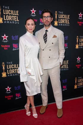 41st Annual Lucille Lortel Awards 03 May 2026 - New York, New York - Emily Blunt, John Krasinski. 41st Annual Lucille Lortel Awards held at NYU Skirball Center. Photo Credit: Christopher Smith AdMedia New York New York United States EDITORIAL USE ONLY  Copyright: xx ChristopherxSmithx admphotostwo986561
