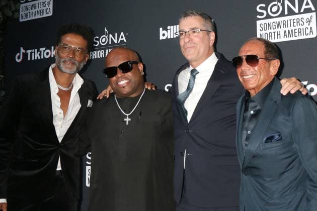 Eric Bene t, CeeLo Green, Lawrence Mestel, Paul Anka at arrivals for Sona Warrior Awards, Skirball Center, Los Angeles, CA, October 12, 2025. Photo By: Priscilla Grant Everett Collection2512O01 B5044 PUBLICATIONXNOTxINxCANxCHNxFRAxITAxJPNxNORxPOLxRUSxESPxUKxUSA Copyright: xx 2512O01 B5044 2512O01_B5044_H