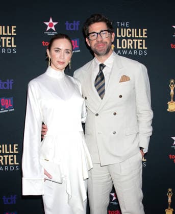 2026 Lucille Lortel Awards Featuring: Emily Blunt, John Krasinski Where: New York, New York, United States When: 04 May 2026 Credit: Janet Mayer INSTARimages.com EDITORIAL USE ONLY. NOT FOR USE BY NEWSPAPERS BASED IN THE UK. Copyright: xx instar55661269