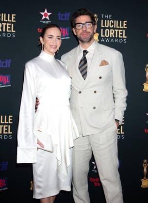 2026 Lucille Lortel Awards Featuring: Emily Blunt, John Krasinski Where: New York, New York, United States When: 04 May 2026 Credit: Janet Mayer INSTARimages.com EDITORIAL USE ONLY. NOT FOR USE BY NEWSPAPERS BASED IN THE UK. Copyright: xx instar55661271