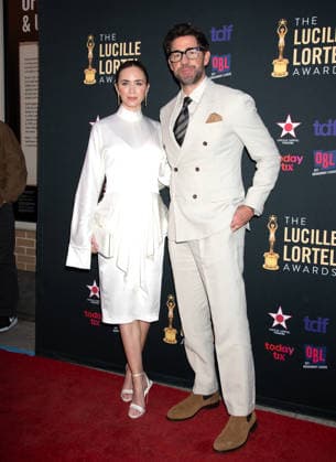 2026 Lucille Lortel Awards Featuring: Emily Blunt, John Krasinski Where: New York, New York, United States When: 04 May 2026 Credit: Janet Mayer INSTARimages.com EDITORIAL USE ONLY. NOT FOR USE BY NEWSPAPERS BASED IN THE UK. Copyright: xx instar55661261