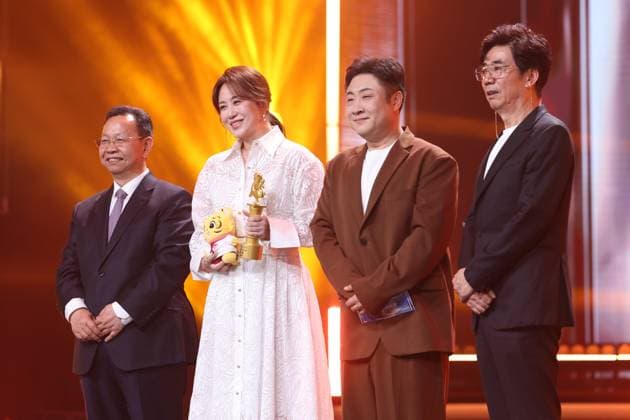 BEIJING, CHINA - MAY 03: Actress Ma Li attends the award ceremony of the 33rd College Student Film Festival on May 3, 2026 in Beijing, China.  Copyright: xVCGx 111638930731
