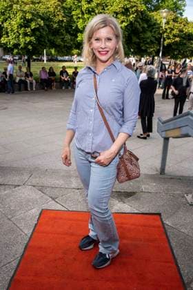 ABB HASEPREMIERE Eva Habermann as a guest at the premiere of Es ist nur eine Phase Hase at the Komoedie am Kurfuerstendamm in the Ernst Reuter Saal a, 03 05 2026 in Berlin Berlin Germany