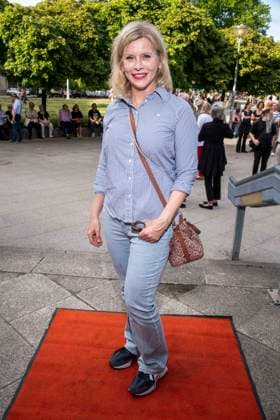 ABB HASEPREMIERE Eva Habermann as a guest at the premiere of Es ist nur eine Phase Hase at the Komoedie am Kurfuerstendamm in the Ernst Reuter Saal a, 03 05 2026 in Berlin Berlin Germany