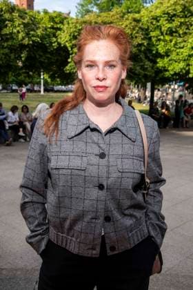 ABB HASEPREMIERE Henny Reents as a guest at the premiere of Es ist nur eine Phase Hase at the Komoedie am Kurfuerstendamm in the Ernst Reuter Saal a, 03 05 2026 in Berlin Berlin Germany