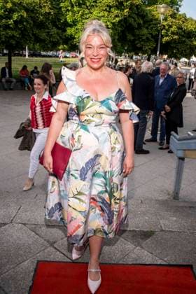 ABB HASEPREMIERE Caterina Pogorzelski as a guest at the premiere of Es ist nur eine Phase Hase at the Komoedie am Kurfuerstendamm in the Ernst Reuter Saal a, 03 05 2026 in Berlin Berlin Germany