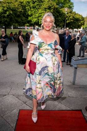 ABB HASEPREMIERE Caterina Pogorzelski as a guest at the premiere of Es ist nur eine Phase Hase at the Komoedie am Kurfuerstendamm in the Ernst Reuter Saal a, 03 05 2026 in Berlin Berlin Germany