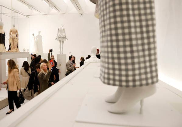 Guests tour the fashion creations on display at the press preview for the 2026 Met Gala celebrating Costume Art at The Metropolitan Museum of Art on Monday, May 4, 2026 in New York City. Costume Art was curated by Andrew Bolton, Curator in Charge, and The Costume Institute s first exhibition in The Met s new, nearly 12,000-square-foot galleries adjacent to the Great Hall which displays The Costume Institute s annual spring exhibition.  NYP202605043011 JOHNxANGELILLO