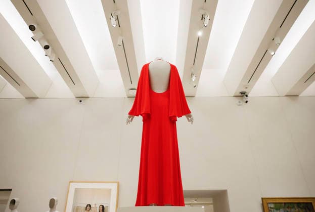 Fashion creations are on display at the press preview for the 2026 Met Gala celebrating Costume Art at The Metropolitan Museum of Art on Monday, May 4, 2026 in New York City. Costume Art was curated by Andrew Bolton, Curator in Charge, and The Costume Institute s first exhibition in The Met s new, nearly 12,000-square-foot galleries adjacent to the Great Hall which displays The Costume Institute s annual spring exhibition.  NYP202605043020 JOHNxANGELILLO