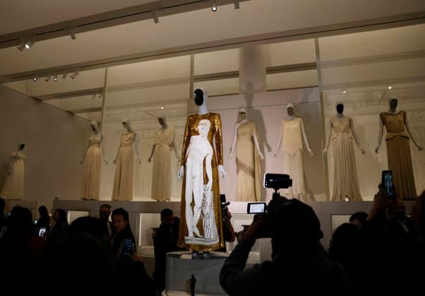Guests tour the fashion creations on display at the press preview for the 2026 Met Gala celebrating Costume Art at The Metropolitan Museum of Art on Monday, May 4, 2026 in New York City. Costume Art was curated by Andrew Bolton, Curator in Charge, and The Costume Institute s first exhibition in The Met s new, nearly 12,000-square-foot galleries adjacent to the Great Hall which displays The Costume Institute s annual spring exhibition.  NYP202605043027 JOHNxANGELILLO