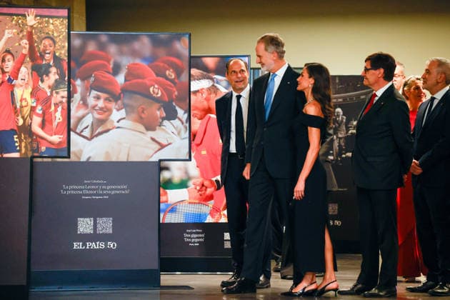 The King and Queen of Spain preside over the 50th anniversary of El País in Barcelona The King and Queen of Spain during the 50th anniversary of El País, at the Museu Marítim, on May 4, 2026, in Barcelona, Catalonia Spain The newspaper El País commemorates its 50th anniversary since its launch in 1976, in the midst of the Spanish Transition, as an independent and liberal newspaper The newspaper celebrates with an extensive program of activities that includes a festival with more than 70 events, exhibitions, reunions of its founding team and a special magazine that reviews the main national and international events of the last five decades 04 MAY 2026 Kike Rincó Barcelona Catalunya Barcelona Catalunya Catalunya Espana  Copyright: xKikexRinconx 7499080