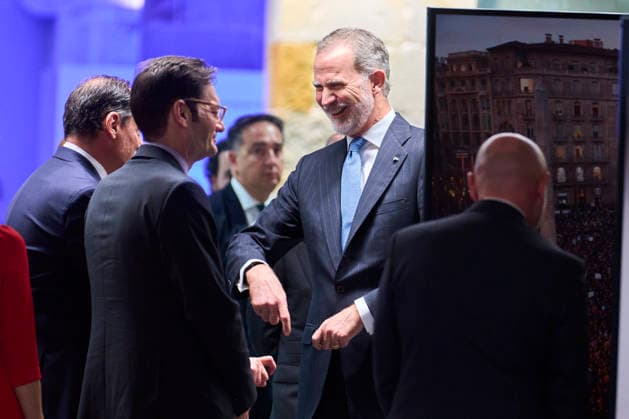 04-05-2026 Barcelona King Felipe attend the 50th anniversary of the El Pais newspaper at the Maritime museum in Barcelona. No Spain Â  Copyright: xPPEx