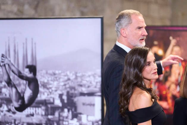 04-05-2026 Barcelona Queen Letizia and King Felipe attend the 50th anniversary of the El Pais newspaper at the Maritime museum in Barcelona. No Spain Â  Copyright: xPPEx
