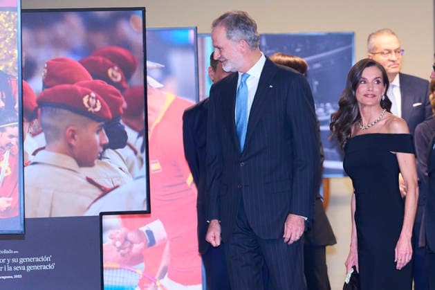 04-05-2026 Barcelona Queen Letizia and King Felipe attend the 50th anniversary of the El Pais newspaper at the Maritime museum in Barcelona. No Spain Â  Copyright: xPPEx