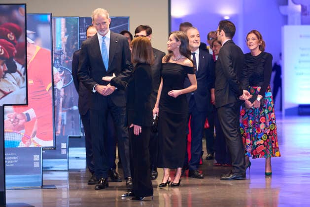 04-05-2026 Barcelona Queen Letizia and King Felipe attend the 50th anniversary of the El Pais newspaper at the Maritime museum in Barcelona. No Spain Â  Copyright: xPPEx