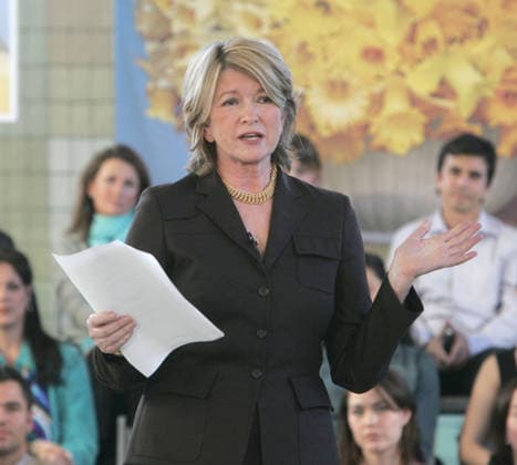 Martha Stewart Returns to Omnimedia Mar 07, 2005; New York, NY, USA; Newly released from federal prison in Alderson, W.Va., MARTHA STEWART returned, to her company Omnimedia to speak to employees. New York NY USA Copyright: xNancyxKaszermanx