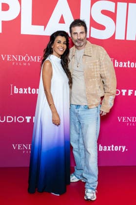 Pour Le Plaisir Paris Film Premiere Reem Kherici, Richard Orlinski attends Pour Le Plaisir Paris Film Premiere at Pathe Palace on May 04, 2026 in Paris, France. Photo by Nasser Berzane ABACAPRESS.COM Paris France  Copyright: xBerzanexNasser ABACAx