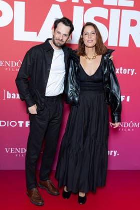 Pour Le Plaisir Paris Film Premiere Oliver Marich, Fanny Leeb attends Pour Le Plaisir Paris Film Premiere at Pathe Palace on May 04, 2026 in Paris, France. Photo by Nasser Berzane ABACAPRESS.COM Paris France  Copyright: xBerzanexNasser ABACAx