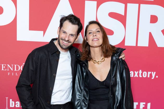 Pour Le Plaisir Paris Film Premiere Oliver Marich, Fanny Leeb attends Pour Le Plaisir Paris Film Premiere at Pathe Palace on May 04, 2026 in Paris, France. Photo by Nasser Berzane ABACAPRESS.COM Paris France  Copyright: xBerzanexNasser ABACAx