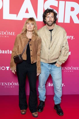 Pour Le Plaisir Paris Film Premiere Axelle Laffont, Romain Sichez attends Pour Le Plaisir Paris Film Premiere at Pathe Palace on May 04, 2026 in Paris, France. Photo by Nasser Berzane ABACAPRESS.COM Paris France  Copyright: xBerzanexNasser ABACAx