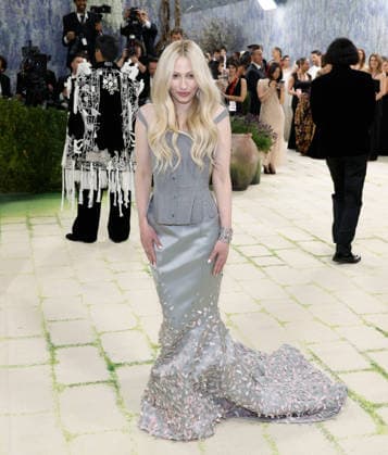 Olivia Sandelman arrives on the red carpet for the 2026 Met Gala celebrating Costume Art at The Metropolitan Museum of Art on Monday, May 4, 2026 in New York City.  NYP20260504339 JOHNxANGELILLO