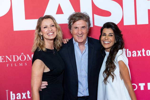 Pour Le Plaisir Paris Film Premiere Alexandra Lamy, Francois Cluzet, Reem Kherici attends Pour Le Plaisir Paris Film Premiere at Pathe Palace on May 04, 2026 in Paris, France. Photo by Nasser Berzane ABACAPRESS.COM Paris France  Copyright: xBerzanexNasser ABACAx