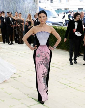 Wendi Murdoch arrives on the red carpet for the 2026 Met Gala celebrating Costume Art at The Metropolitan Museum of Art on Monday, May 4, 2026 in New York City.  NYP20260504348 JOHNxANGELILLO