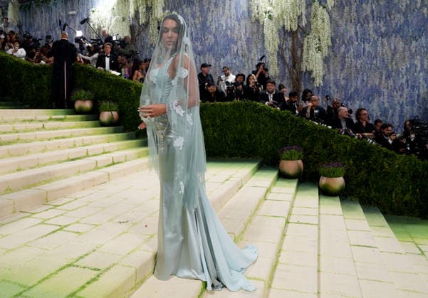 Model and businesswoman Georgina Rodriguez poses on the white carpet at the Met Gala in New York, USA, 04 May 2026. The Met Gala began with a performance by a group of singers and dancers who performed Whitney Houston s I Wanna Dance with Somebody before giving way to a parade of celebrities. The Met Gala kicks off with a musical performance, a white carpet, and a parade of celebrities !ACHTUNG: NUR REDAKTIONELLE NUTZUNG!  Copyright: xOctavioxGuzmánx AME9328 20260504-55020181071_1