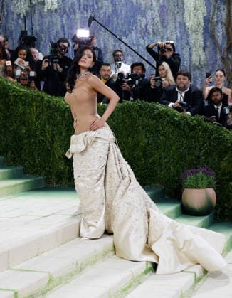 Kylie Jenner arrives on the red carpet for the 2026 Met Gala celebrating Costume Art at The Metropolitan Museum of Art on Monday, May 4, 2026 in New York City.  NYP20260504411 JOHNxANGELILLO