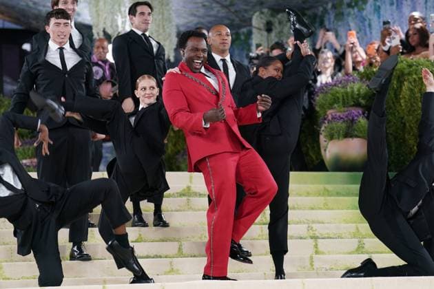 Joshua Henry at arrivals for The 2026 Costume Institute Exhibition COSTUME ART Opening Night Met Gala, The Metropolitan Museum of Art, New York, NY, May 04, 2026. Photo By: Kristin Callahan Everett Collection The 2026 Costume Institute Exhibition COSTUME ART Opening Night Met Gala PUBLICATIONXNOTxINxCANxCHNxFRAxITAxJPNxNORxPOLxRUSxESPxUKxUSA